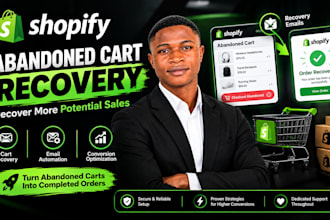 optimize shopify abandoned cart recovery setup for higher conversions