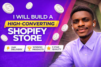 create a high converting shopify store,  clone,