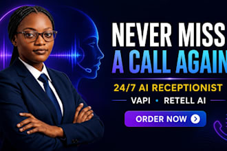 build an ai voice agent receptionist with vapi or retell ai