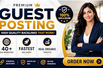 provide premium guest posting services with backlinks on high da USA blogs