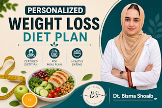 create a custom meal plan for weight loss, diabetes and pcos