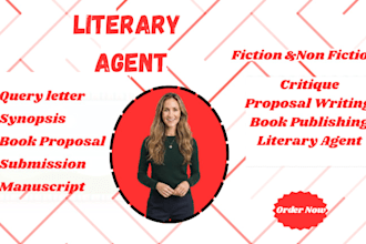 do liteary agent query letter book proposal critique book submission