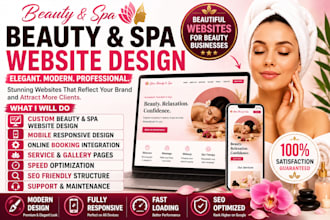 design beauty spa website skincare website cosmetic salon