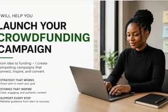 do crowdfunding campaign promotion on indiegogo, kickstarter