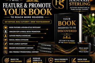 feature and promote your amazon KDP book to reach more readers