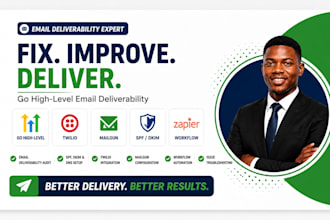 gohighlevel email deliverability twilio spf dkim mailgun workflow troubleshoot