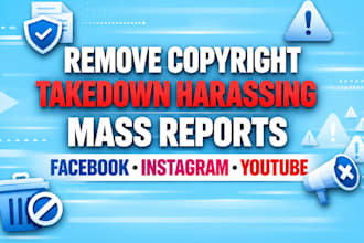 takedown copyright x ig tiktok harassing content,telegram banning, yt fb banning