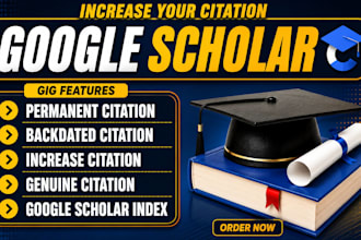 increase google scholar citation