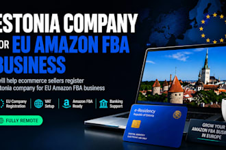 help ecommerce sellers register estonia company for eu amazon fba business