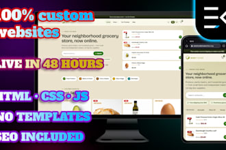build and launch a fully custom website