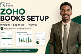 be your zoho books expert for business bookkeeping