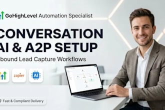 setup gohighlevel omnichannel ai CRM automation, ai text back workflow system