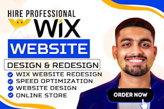 wix website redesign wix website development wix website design wix online store