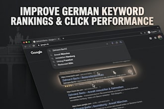 improve german keyword rankings and click performance