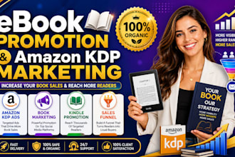 book promotion and ebook marketing with amazon kdp ads, kdp marketing, kdp
