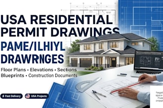 structural framing drawings, deck permit plans and hvac drawings