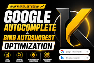 google autocomplete for keyword ranking, bing autosuggest, keyw0rd removal, bing