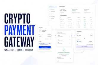 integrate a secure crypto payment gateway, ai agent wallet API token swap system