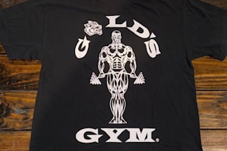 design custom gym fitness workout t shirt sport for logo
