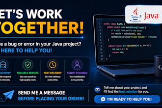 fix bugs and errors in your java application