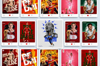 design a professional football sports poster in photoshop