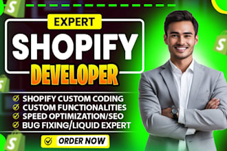 do shopify custom coding shopify theme bug fixing and custom designing