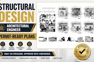 usa registered structural engineer architect permit redline correction icf cad