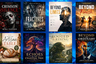 do professional book cover or ebook cover for amazon
