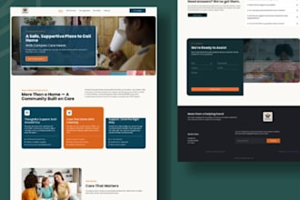 setup modern crowdfunding wix web, coperate site wordpress web, organization web
