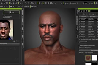 create and rig realistic 3d metahuman character, cc4, cc4, iclone 8, reallusion