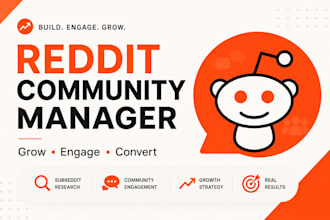 be your reddit community manager and reddit marketing expert