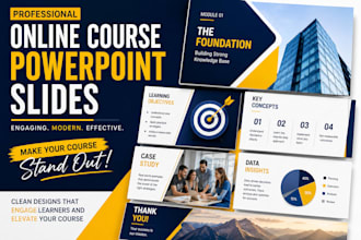 design engaging online course powerpoint slides for udemy,