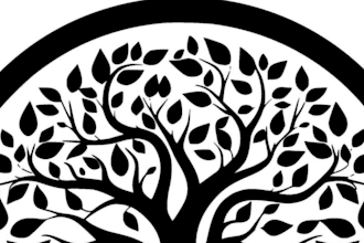 create a beautiful and professional tree logo design