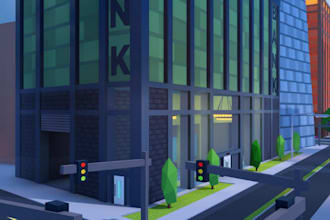 build custom roblox maps, game environments,  tycoon, simulator, and terrain