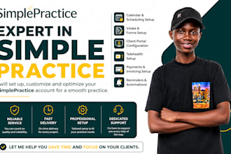 expert in simple practice set up your simplepractice account