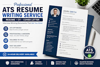 write and upgrade your resume, cv, cover letter