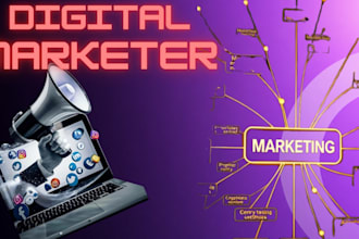 be your social media marketing manager for organic growth and content