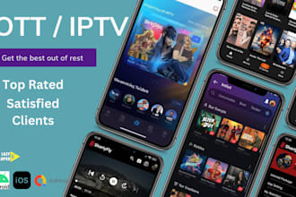 build an ott streaming app iptv app and vod platform