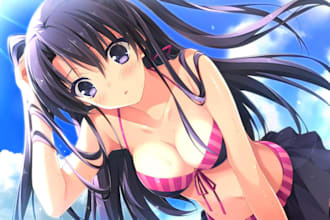 fast draw nsfw, sfw, anime, fanart, lewd, oc, ecchi