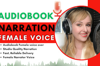 be your female romantasy audiobook narrator with premium acx voice over
