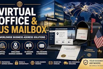 provide virtual office, company address worldwide, and US mailbox