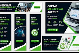 design google banner ads, web banners and display banner ads