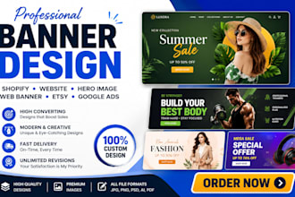 design shopify banner website banner hero image etsy shop banner web banner ads