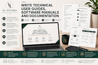 write technical user guides software manuals and documentation