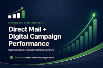 analyze your direct mail and digital campaign performance