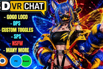 edit fixed convert optimized upload avatar to vrchat custom furry vr chat avatar