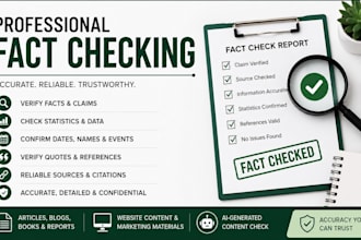factcheck and proofread your document humanize your ai content