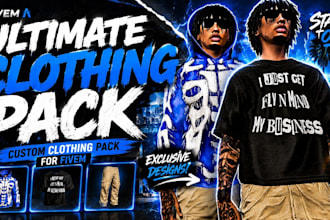 make unbranded clothing addon pack for your fivem server