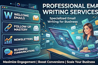write professional emails, letters and business messages