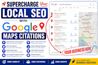 do google maps citations for gmb ranking and local SEO